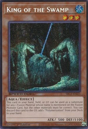 King of the Swamp  [SBC2-ENI23] Prismatic Secret Rare 1st Edition