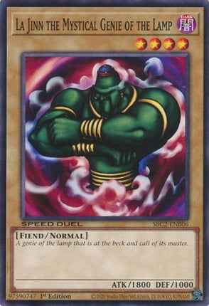 La Jinn the Mystical Genie of the Lamp [SBC2-ENB06] Common / Short Print 1st Edition