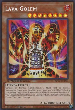 Lava Golem  [SBC2-END09] Prismatic Secret Rare 1st Edition