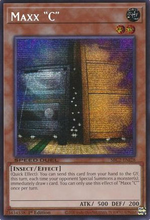Maxx "C"  [SBC2-ENI28] Prismatic Secret Rare 1st Edition