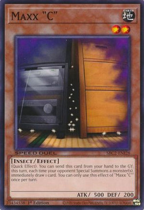 Maxx "C" [SBC2-ENI28] Common / Short Print 1st Edition
