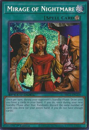 Mirage of Nightmare  [SBC2-ENG09] Prismatic Secret Rare 1st Edition