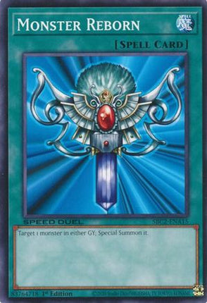 Monster Reborn  [SBC2-ENA15] Common / Short Print 1st Edition