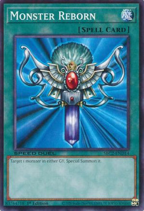 Monster Reborn  [SBC2-END14] Common / Short Print 1st Edition