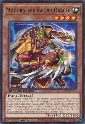 Mudora the Sword Oracle [SBC2-ENF01] Common / Short Print 1st Edition