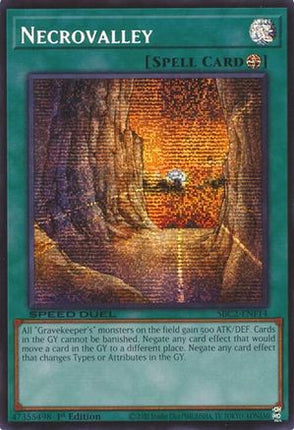 Necrovalley  [SBC2-ENF14] Prismatic Secret Rare 1st Edition