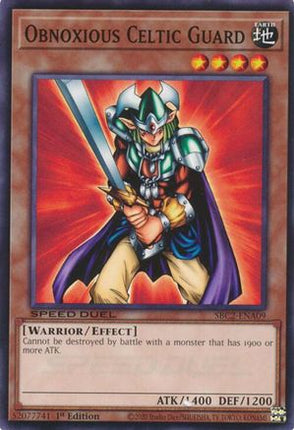 Obnoxious Celtic Guard [SBC2-ENA09] Common / Short Print 1st Edition