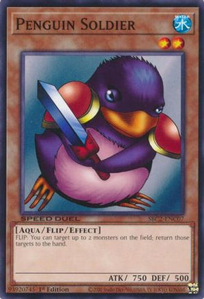 Penguin Soldier [SBC2-ENC07] Common / Short Print 1st Edition
