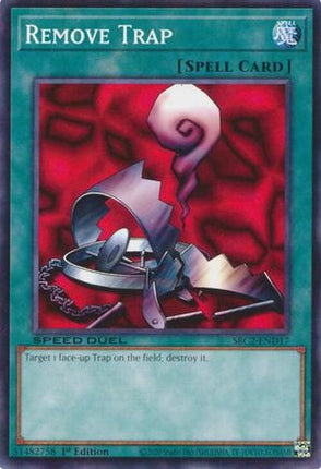 Remove Trap [SBC2-END17] Common / Short Print 1st Edition