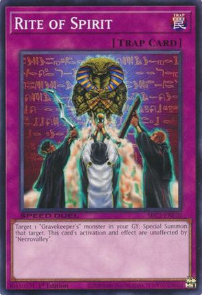 Rite of Spirit [SBC2-ENF20] Common / Short Print 1st Edition