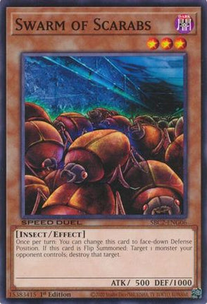 Swarm of Scarabs [SBC2-ENG06] Common / Short Print 1st Edition