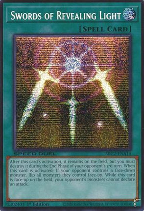 Swords of Revealing Light  [SBC2-ENA14] Prismatic Secret Rare 1st Edition
