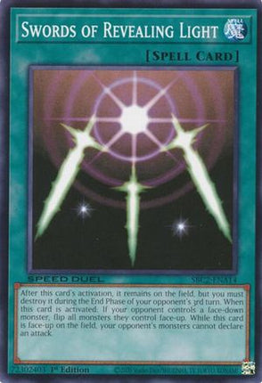 Swords of Revealing Light  [SBC2-ENA14] Common / Short Print 1st Edition