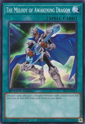 The Melody of Awakening Dragon [SBC2-ENI24] Common / Short Print 1st Edition
