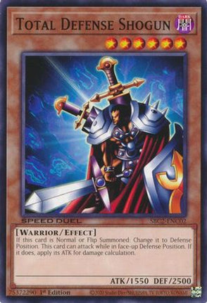 Total Defense Shogun [SBC2-ENC02] Common / Short Print 1st Edition