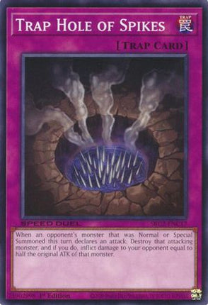 Trap Hole of Spikes [SBC2-ENC17] Common / Short Print 1st Edition