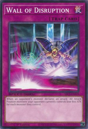 Wall of Disruption [SBC2-ENF19] Common / Short Print 1st Edition