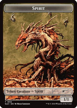 Spirit (SLD) // Clue (CMM) Double-Sided Token [Secret Lair Drop Series]