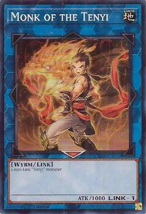 Monk of the Tenyi  [CRBR-EN056] Super Rare 1st Edition