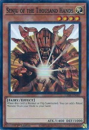 Senju of the Thousand Hands  [CRBR-EN041] Super Rare 1st Edition