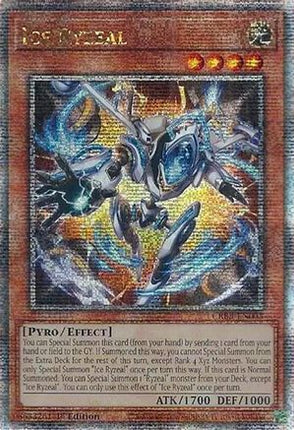 Ice Ryzeal  [CRBR-EN003] Quarter Century Secret Rare 1st Edition