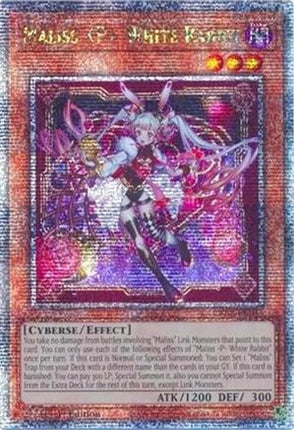 Maliss P White Rabbit (Quarter Century Secret Rare)  [CRBR-EN015] 1st Edition