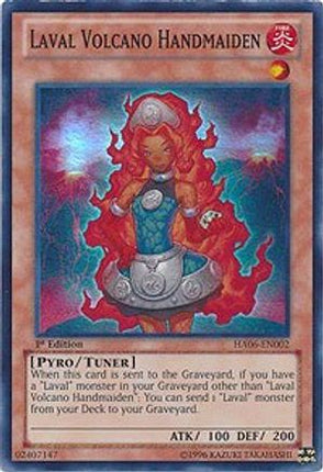 Laval Volcano Handmaiden (Super Rare) [HA06-EN002] Unlimited