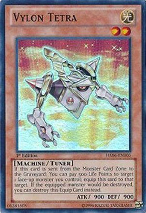 Vylon Tetra (Super Rare) [HA06-EN005] 1st Edition