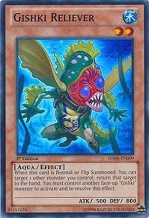 Gishki Reliever (Super Rare) [HA06-EN009] 1st Edition