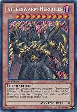 Steelswarm Hercules (Secret Rare) [HA06-EN017] 1st Edition