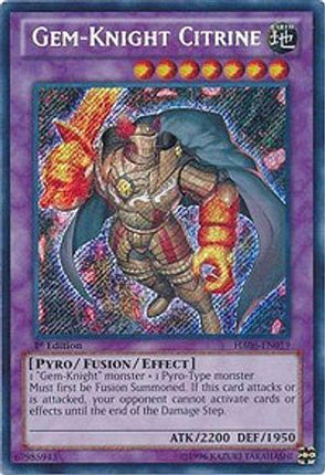 Gem-Knight Citrine (Secret Rare) [HA06-EN019] Unlimited