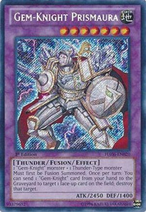 Gem-Knight Prismaura (Secret Rare) [HA06-EN020] Unlimited