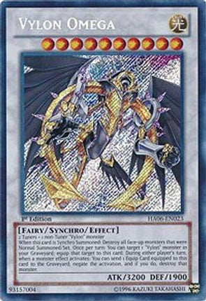 Vylon Omega (Secret Rare) [HA06-EN023] 1st Edition