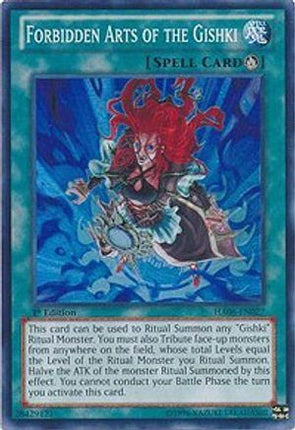 Forbidden Arts of the Gishki (Super Rare) [HA06-EN027] 1st Edition