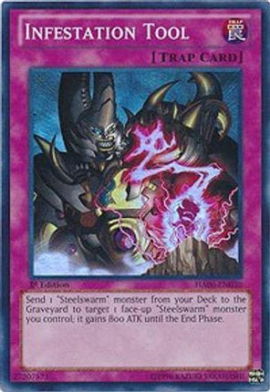 Infestation Tool (Super Rare) [HA06-EN030] 1st Edition