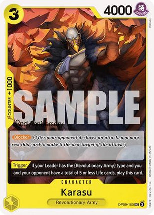 Karasu (OP09-100) - Emperors in the New World: 2nd Anniversary Tournament Cards