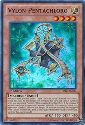 Vylon Pentachloro (Super Rare) [HA06-EN037] 1st Edition