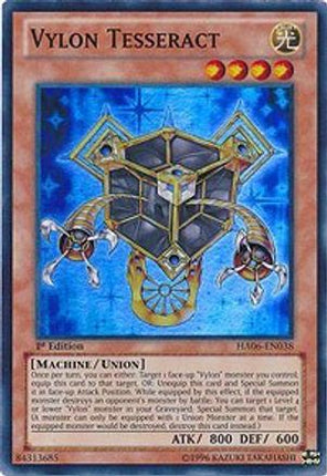 Vylon Tesseract (Super Rare) [HA06-EN038] Unlimited