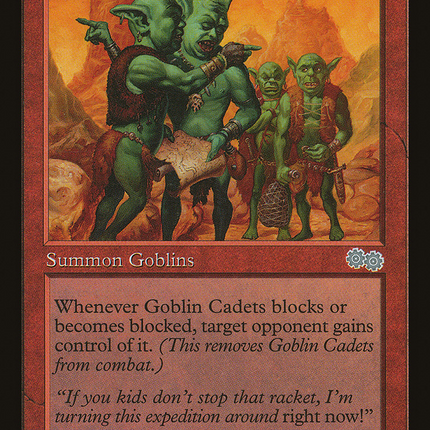 Goblin Cadets [Urza's Saga]