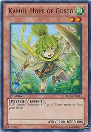 Kamui, Hope of Gusto (Super Rare) [HA06-EN044] Unlimited