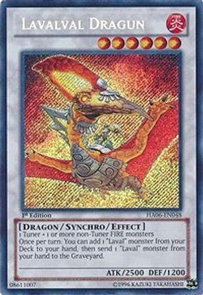 Lavalval Dragun (Secret Rare) [HA06-EN048] 1st Edition