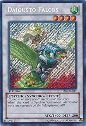 Daigusto Falcos (Secret Rare) [HA06-EN049] 1st Edition