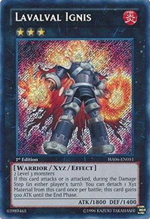 Lavalval Ignis (Secret Rare) [HA06-EN051] Unlimited