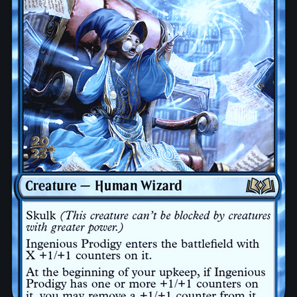 Ingenious Prodigy [Wilds of Eldraine Promos] Prerelease Foil