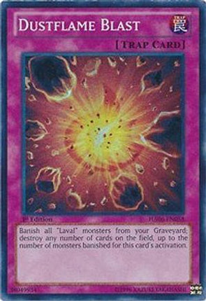 Dustflame Blast (Super Rare) [HA06-EN058] Unlimited