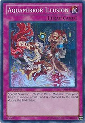 Aquamirror Illusion (Super Rare) [HA06-EN059] 1st Edition