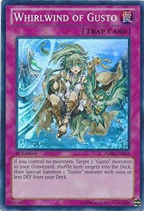Whirlwind of Gusto (Super Rare) [HA06-EN060] Unlimited