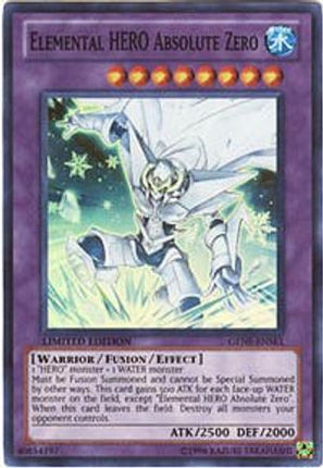 Elemental HERO Absolute Zero (Super Rare) [GENF-ENSE1] Generation Force Limited