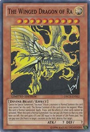The Winged Dragon of Ra (Super Rare) [ORCS-ENSE2] Limited