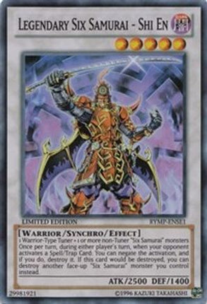 Legendary Six Samurai - Shi En (Super Rare) [RYMP-ENSE1] Limited